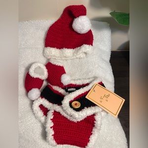 Baby Christmas crochet set 0-6 months